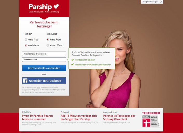 Parship Test Februar 2023: Kosten, Aktionen & Erfahrungen